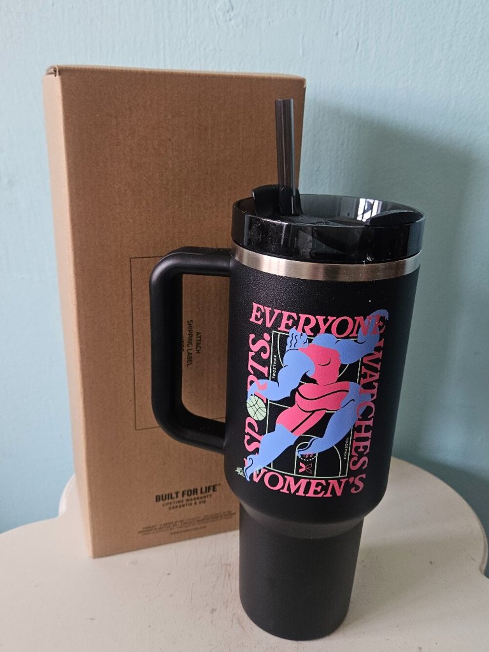 Stanley 1913 Quencher TOGETHXR Everyone Watches Women's Sports 40 oz Tumbler